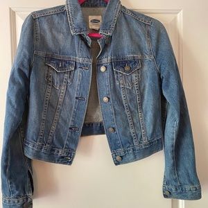 Old Navy Cropped Jean Jacket